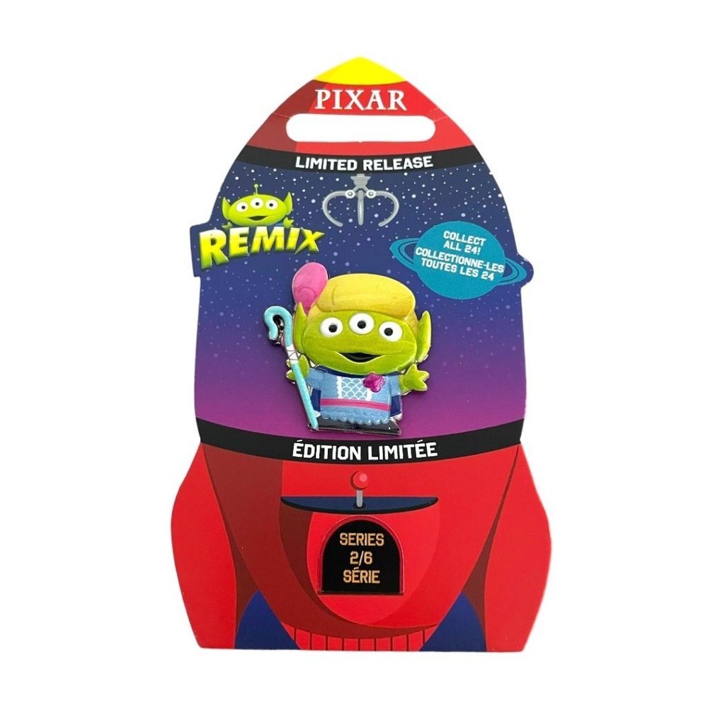 Disney Store Disney Pixar Toy Story Alien Remix Bo Peep Limited Release Pin